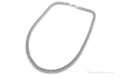 Stainless steel chain handcrafted chainmaille